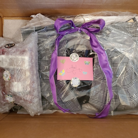 Vince Camuto Black & White Striped Peplum Shirt - Medium Size! NWT! ❤ - Picture 16 of 16